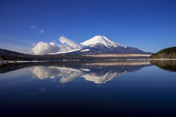 山中湖より富士山