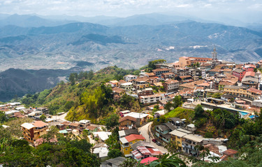 Fototapeta na wymiar Zaruma - Town in the Andes, Ecuador