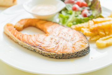 salmon steak