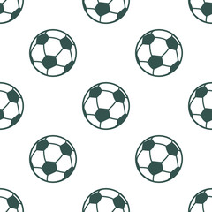 Color illustration of football ball