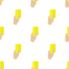 Illustration of yellow card icon