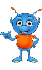 Light Blue Alien