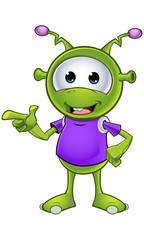 Little Green Alien