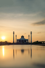 Obraz premium The Central Mosque of Songkhla in Thailand