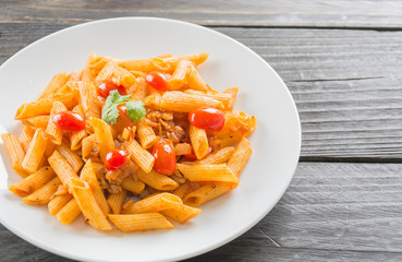 Penne pasta