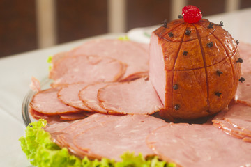 Christmas ham