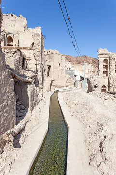Aflaj Irrigation Systems in an Omani village