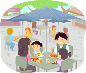 Stickman Family Dining Al Fresco