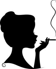 Smoker Silhouette