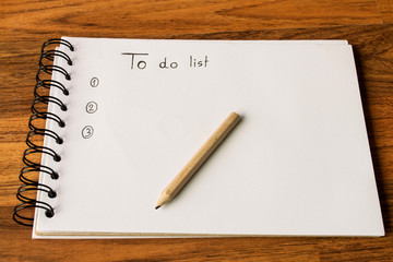 To do list in future time 