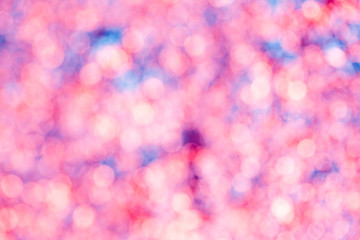 Colorful background with defocused lights