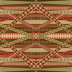 Background with ethnic motifs