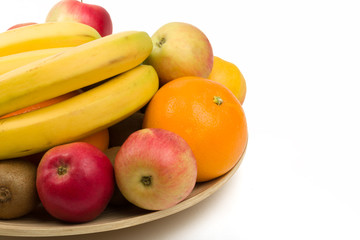 bananna and other fruit