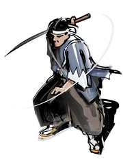 Obraz premium 侍