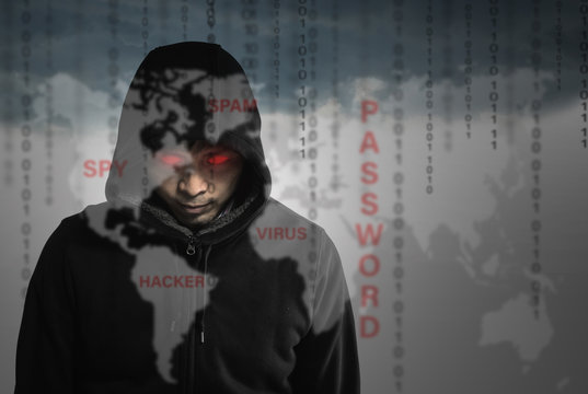 Hackers programmer look and search dat for hack information and