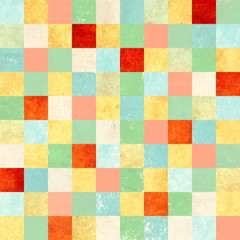 Seamless background with paper patterns