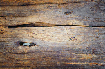 Fototapeta premium Wood plank brown texture background