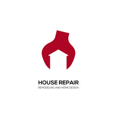 House  Building  Real Estate Vector Symbol 