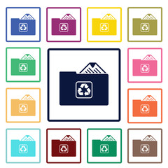 folder with documents icon