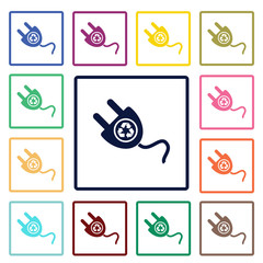 Electrical plug icon