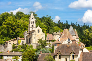 Fototapeta na wymiar Châteauneuf, Burgundy, France