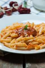 Italian pasta with tomato
