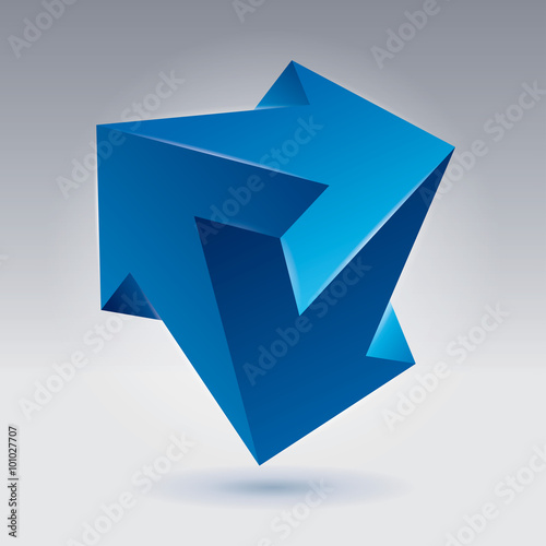 Impossible Shape Unreal Arrows 3 Arrows Vector Color