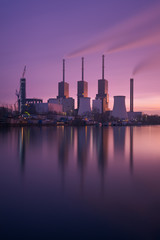 Fototapeta na wymiar Industrie Kraftwerk Berlin