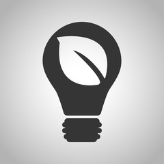 eco lightbulb icon