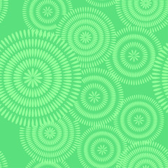 Flat seamless pattern