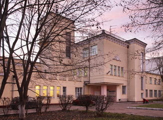 Lepse house of culture in Podolsk. Russia