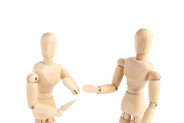 デッサン人形　会話