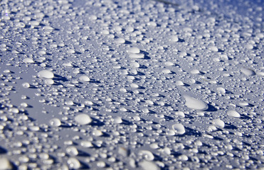 Gouttelettes d'eau