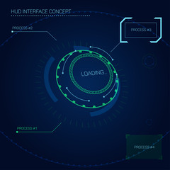HUD interface concept