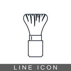 icon Shaving brush