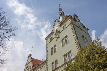 German medieval castle in Ukraine