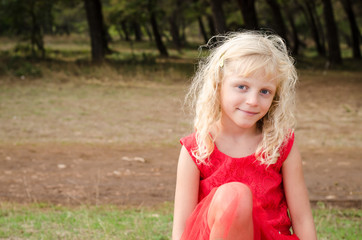 beautiful child portrait