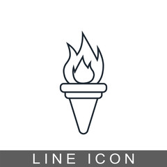 icon torch
