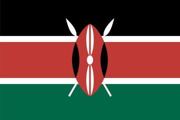 Standard Proportions for Kenya Flag