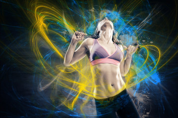 dancing girl