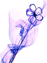 violet abstract background ink lines fantasy