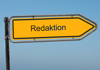 Schild 38 - Redaktion