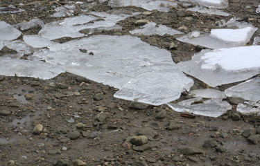 andscape winter lake