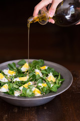 Green Salad with eggs