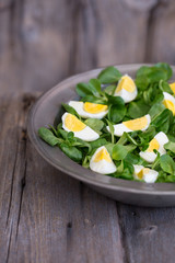 Green Salad with eggs