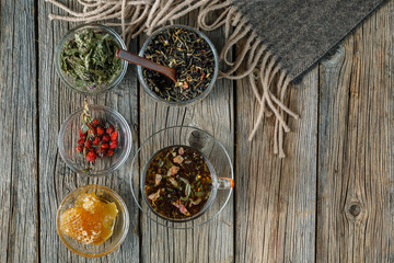 Organic hot tea as prevention of cold