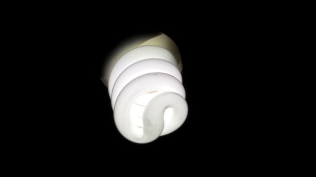 spiral bulb/spiral light bulb shines economical production of modern night