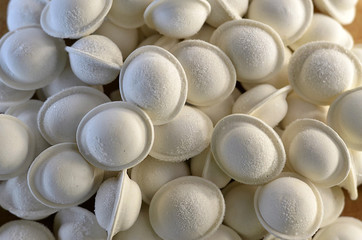 dumplings in frozen form