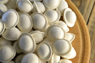 dumplings in frozen form