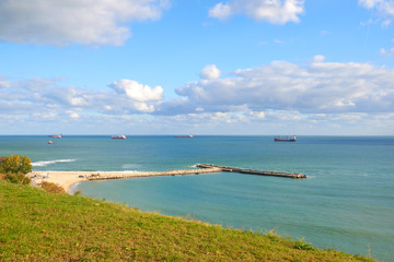 Seafront nature city of Varna in Bulgaria